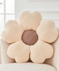 Cute Flower Throw Pillow for Bed Couch