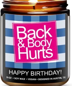Funny Happy Birthday Candle for Women and Men
